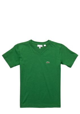 Lacoste Classic V-Neck Tee Boys 8-20
