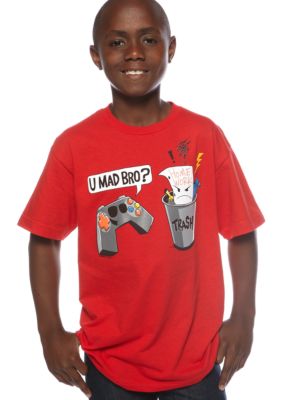 Hybrid Mad Homework Tee Boys 8-20
