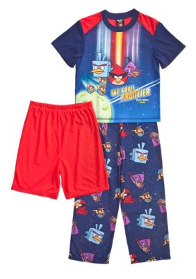 Angry Birds Space 3-piece Pajama Set Boys 4-10