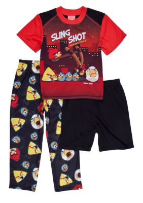 Angry Birds Slingshot 3-piece Pajama Set Boys 4-10