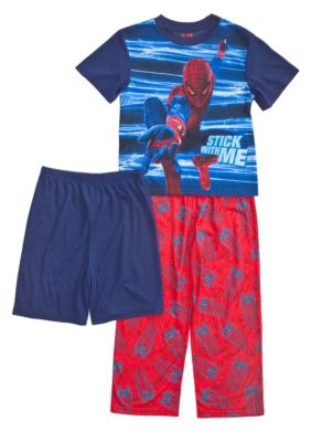 Marvel Spiderman 3-piece Pajama Set 4-10
