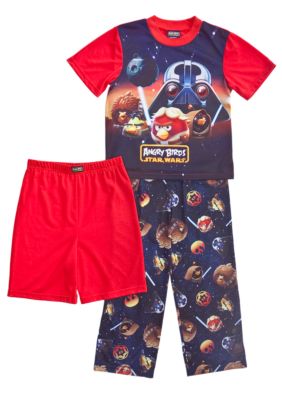 Angry Birds & Star Wars 3-piece Pajama Set Boys 4-12