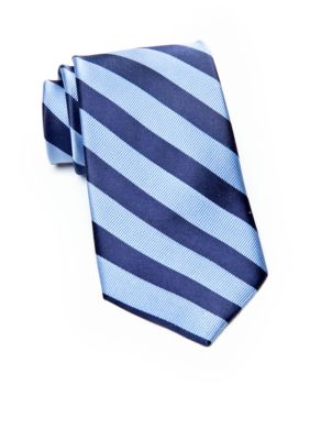 J Khaki Stripe Tie Boys 4-20