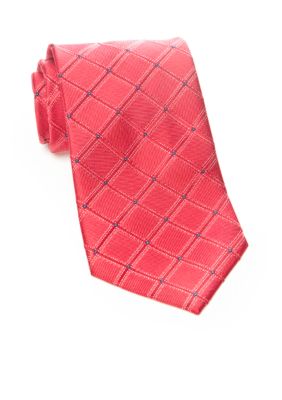 J Khaki Patterned Tie Boys 4-20