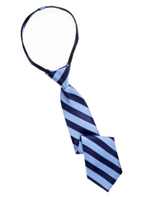 J Khaki Stripe Zip Tie Boys 2-7