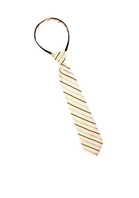 J Khaki Yellow Stripe Zip Tie Boys 2-7