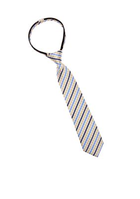 J Khaki Yellow Gingham Zip Tie Boys 2-7