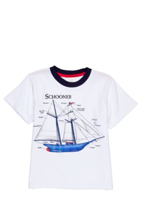 Sweet Potatoes Schooner Tee Boys 4-7