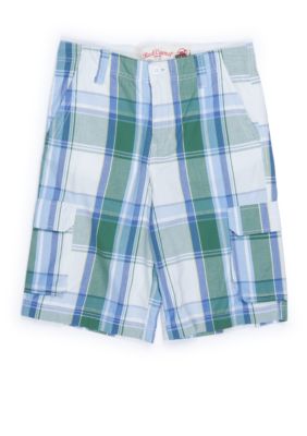 Red Camel Boys&reg; Plaid Short - Boys 8-20