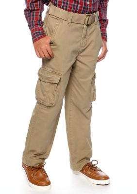 Red Camel Boys Belted Cargo Pant Boys 8-20