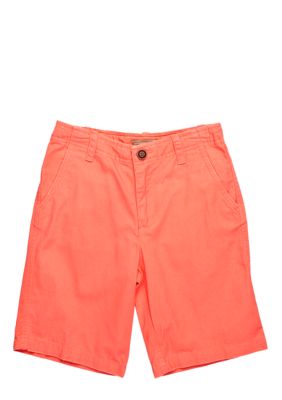 Red Camel Boys Flat Front Twill Short Boys 8-20