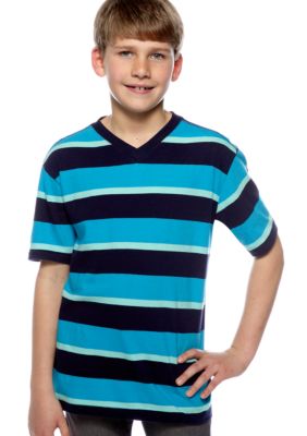 Red Camel Boys Rugby Tone Stripe Tee Boys 8-20