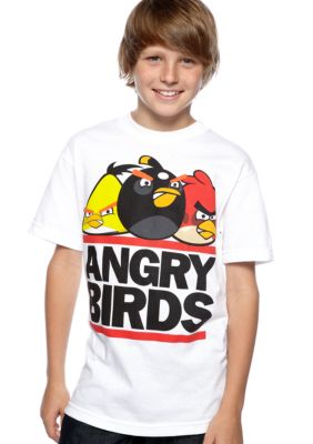 Angry Birds Run Birds Tee Boys 8-20