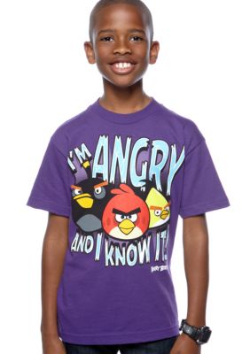 Angry Birds Screen Tee Boys 8-20