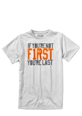 Under Armour 'Not First, Last Tee' Boys 8-20