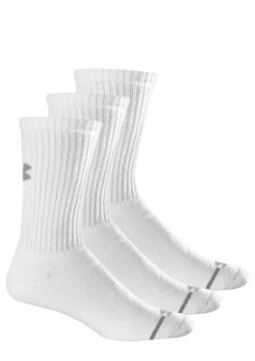 Under Armour 3 Pk Crew Sock Boys 8-20