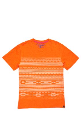 Lucky Brand Playa Printed V-Neck Tee Boys 4-7