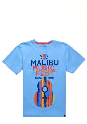 Lucky Brand Malibu Music Fest Tee Boys 8-20