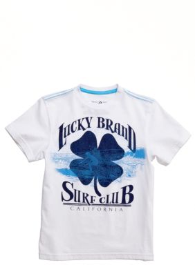 Lucky Brand Surf Clover Tee Boys 4-7
