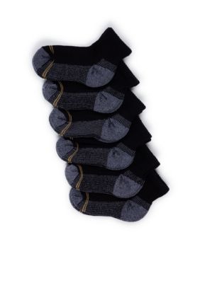 Gold Toe 6 Pack Sport Quarter Sock - Boys 8-20