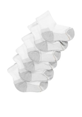 Gold Toe 6 Pack Sport Quarter Sock - Boys 8-20