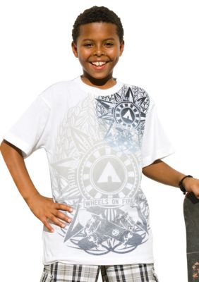 Airwalk Wheels on Fire Tee - Boys 8-20