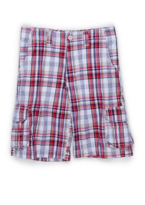 Airwalk Plaid Cargo Shorts - Boys 8-20