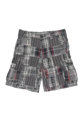 Airwalk Plaid Cargo Short - Boys 4-7