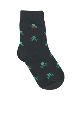 Ralph Lauren Childrenswear Skull Crew Socks Boys 4-7