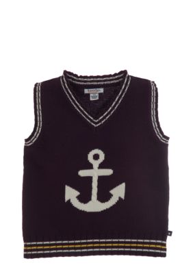 Kitestrings Anchor Sweater Vest Boys 4-7