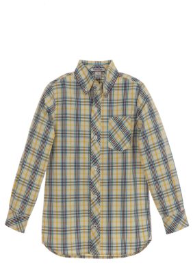 Kitestrings Blue Plaid Button Up Shirt Boys 4-7
