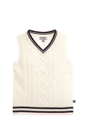 Kitestrings Cable Sweater Vest Boys 4-7