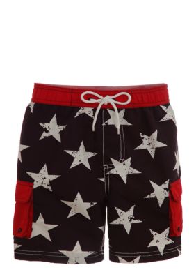 Kitestrings Star Swim Shorts Boys 4-7