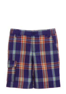 Kitestrings Plaid Short Boys 4-7