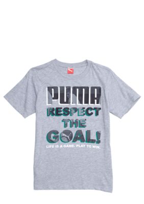 Puma Respect the Goal Tee Boys 8-20