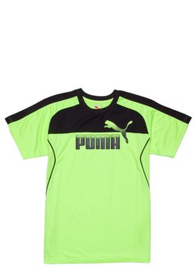 Puma Puma Logo Active Tee Boys 8-20