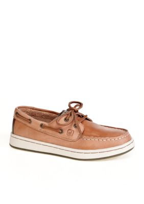 Sperry Top-Sider Cupsole 2 Eye Boat Shoe Boys Sizes 12.5- 5