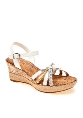 Nina Alexie Wedge Girl Sizes 13-5