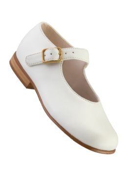 Stride Rite Amy White Smooth 6-8
