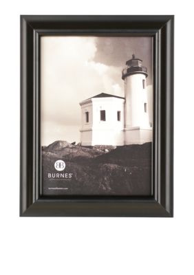 Burnes of Boston Domed Wood Black 8x10 Frame