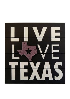 New View Live, Love, Texas Plaque