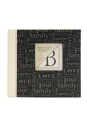 New View Monogram Our Family 4x6 Album