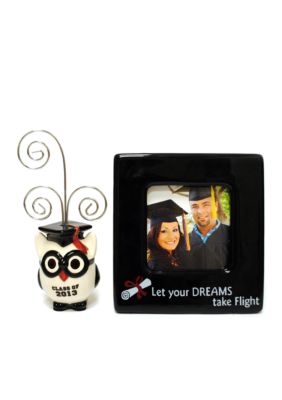 New View Graduation Owl Frame Set