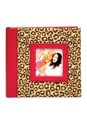New View Leopard 2-up 4x6 Photo Album