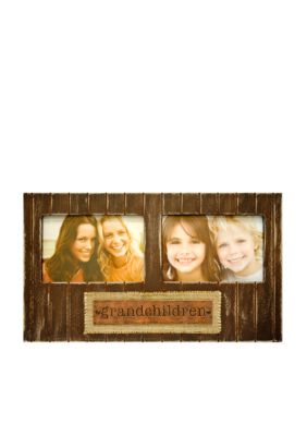 New View Antique Elegance Burlap Grandkids