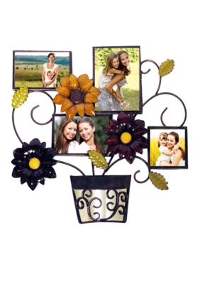 New View Sunflower Pot Wall Collage