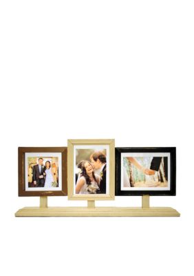 New View Antique Elegance Cream Tabletop Triple Frame