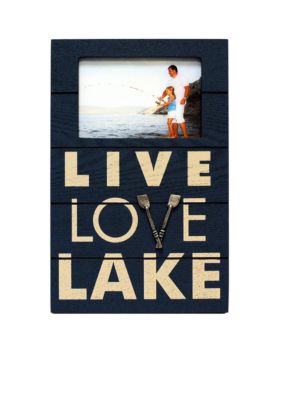 New View Live Love Lake 6 X 4 Frame