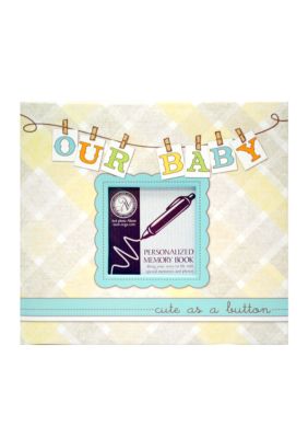 New View 'Our Baby, Cute as a Button' Memory Book