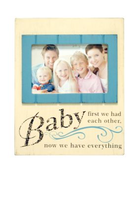 New View Vintage Border Baby 6x4 Frame